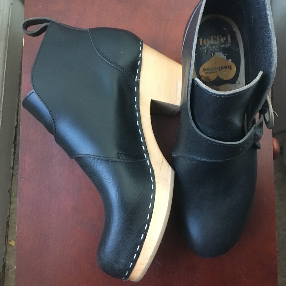 Swedish Hasbeens clog boots. Like new!